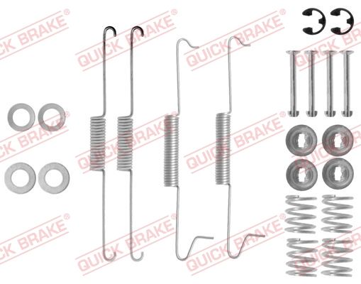 QUICK BRAKE Комплектующие, тормозная колодка 105-0623